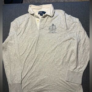 Polo long sleeve button up